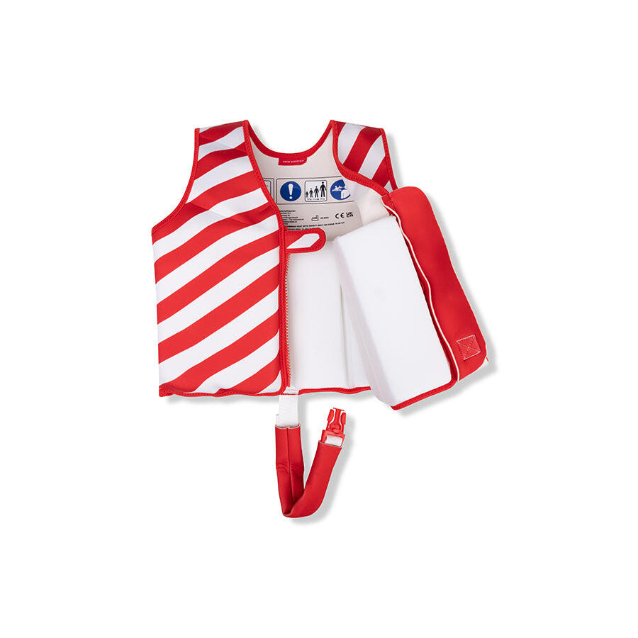 Swim Essentials Schwimmweste Rot Weiß Crabby 3 bis 6 Jahre 3/6