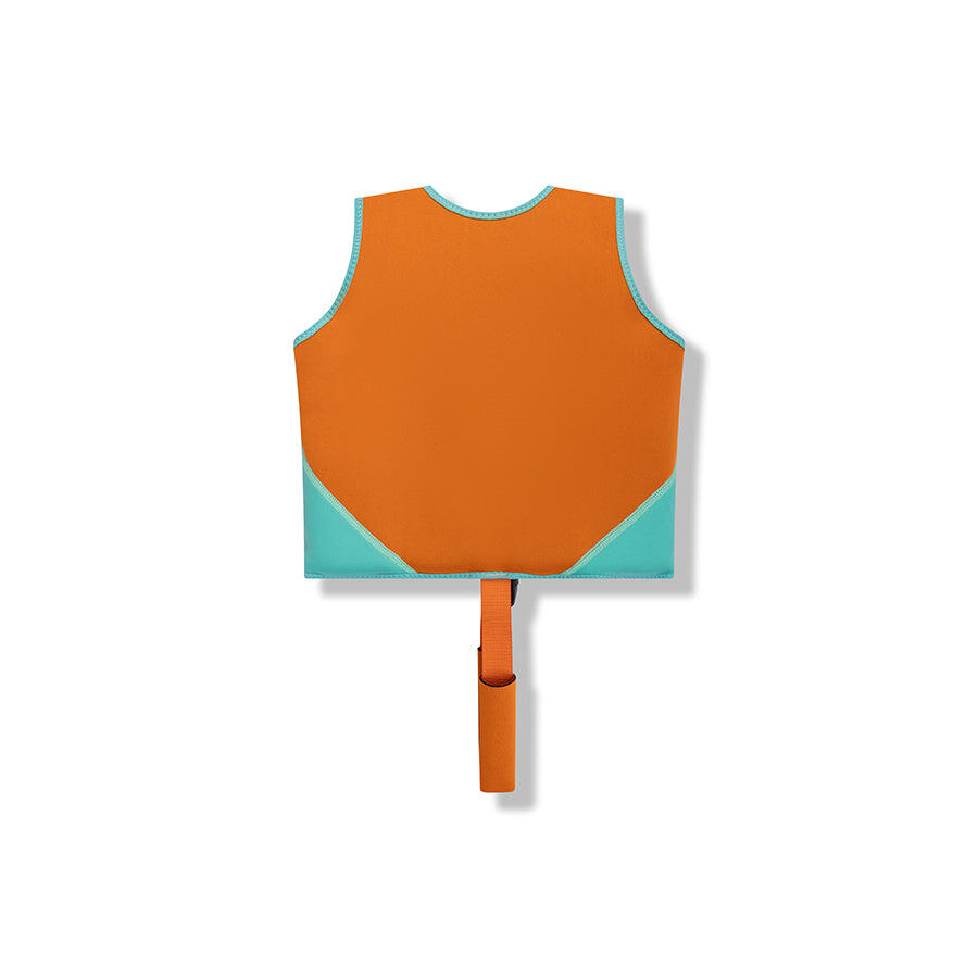 Gilet de bain - Orange - Vivid Clash - 3/6 Ans 3/3