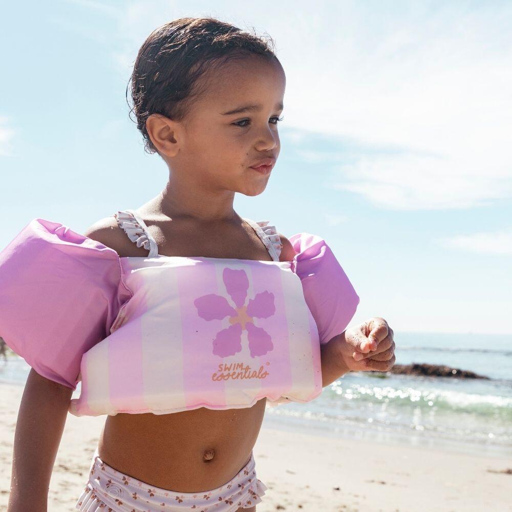 Ceinture de natation - Rose - Flower Market - 2/6 Ans 7/7