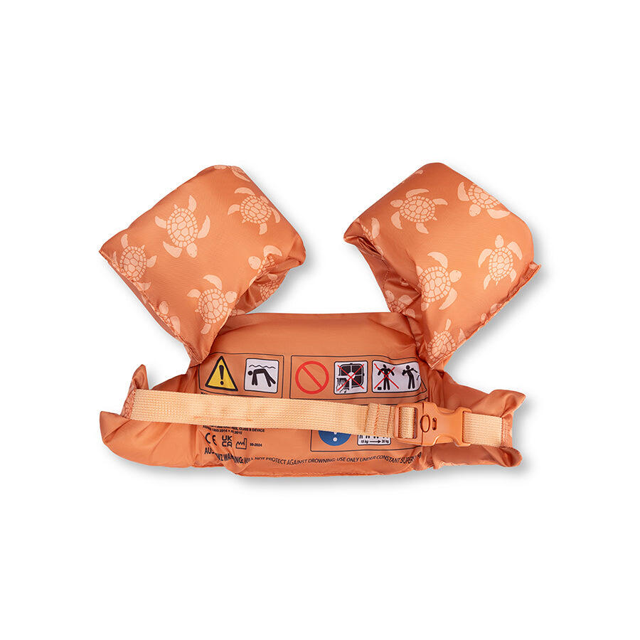 Swim Essentials Puddle Jumper - Orange - Turtle - 2/6 Years 2/4