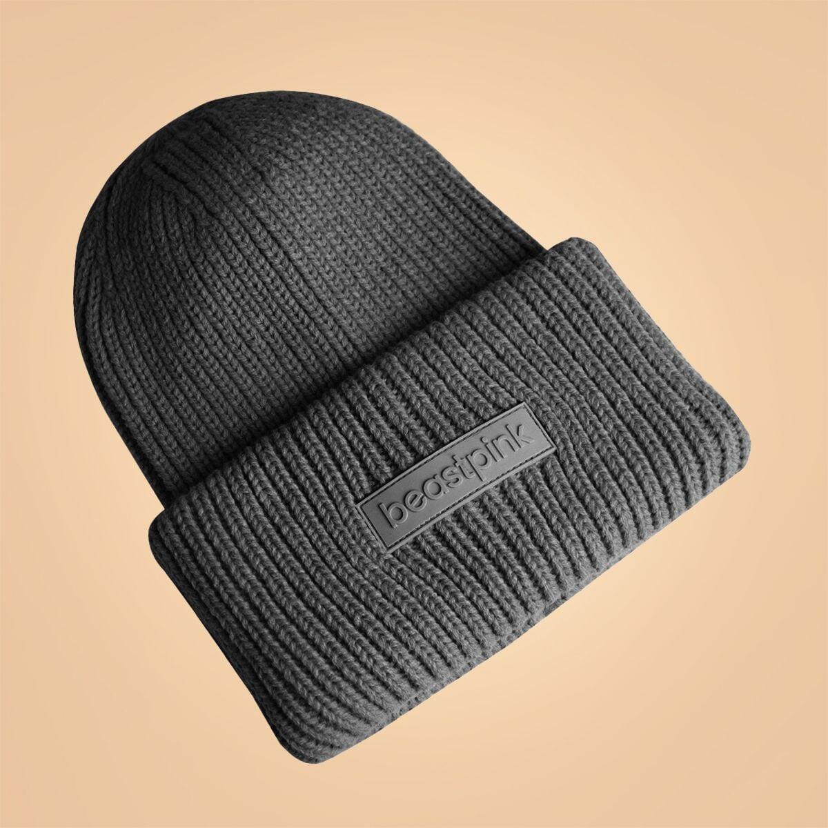 Donna corsa berretto caldo Black 2/4