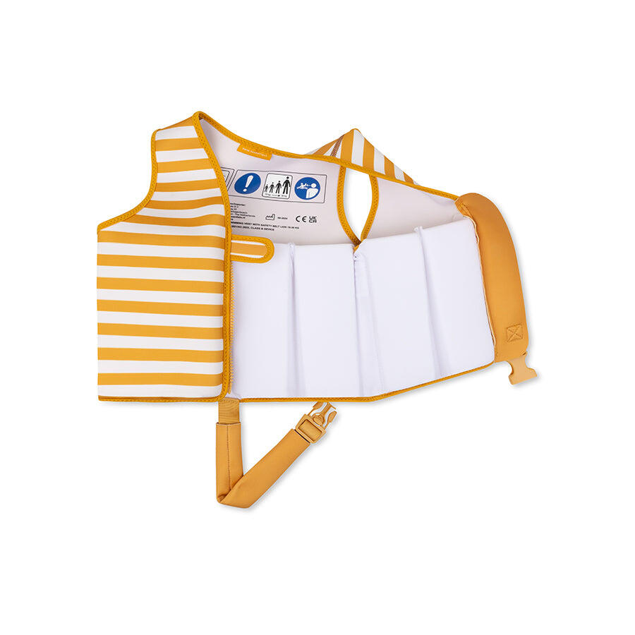 Swim Essentials Schwimmweste Weiß Orange Flow 3 bis 6 Jahre 2/3