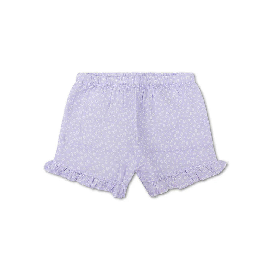 Ropa de playa Niñas 1-2 Años - Muselina - Lila - Estampado de leopardo - 86/92 5/6