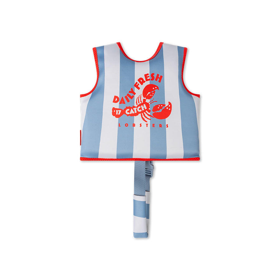 Swim Essentials Giubbotto salvagente - Rosso/Blu - Catch Of The Day - 2/3 anni 3/7