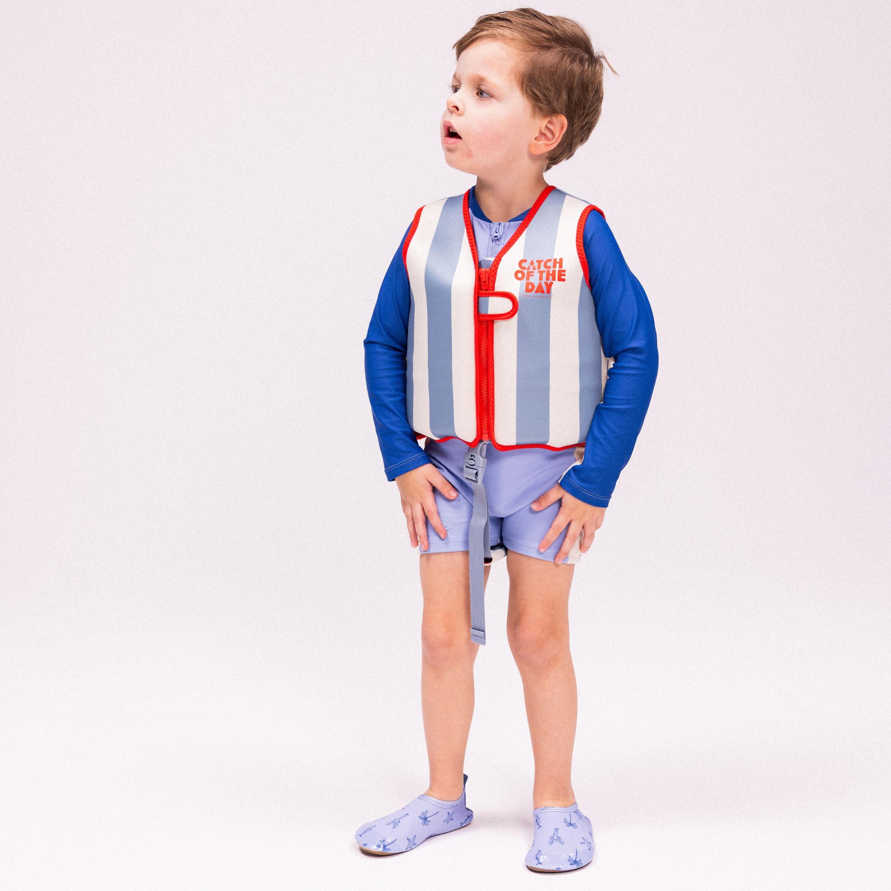 Swim Essentials Giubbotto salvagente - Rosso/Blu - Catch Of The Day - 2/3 anni 7/7