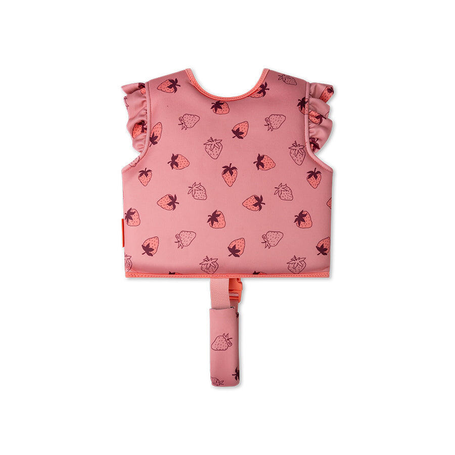 Swim Essentials Schwimmweste - Pink - Strawberry Fields - 1/2 Jahre 2/3