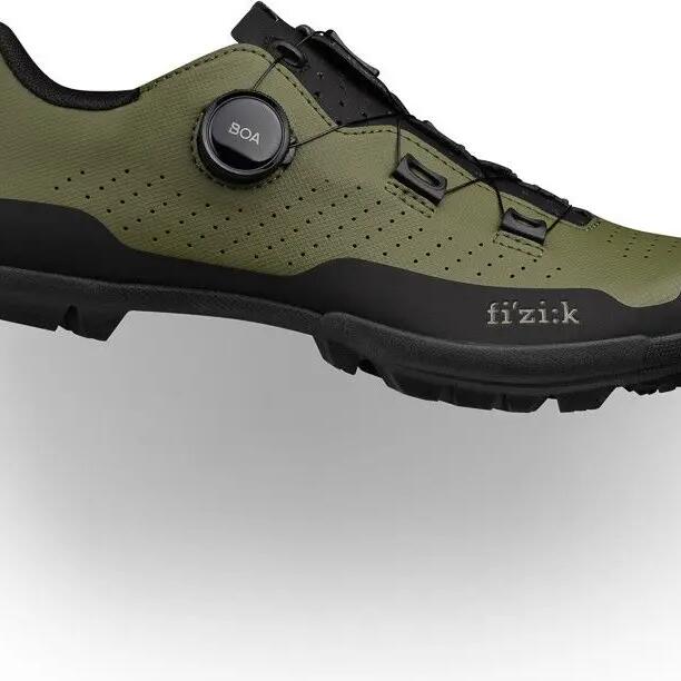 FIZIK Terra Atlas Army Green/Black All-Terrain Shoes