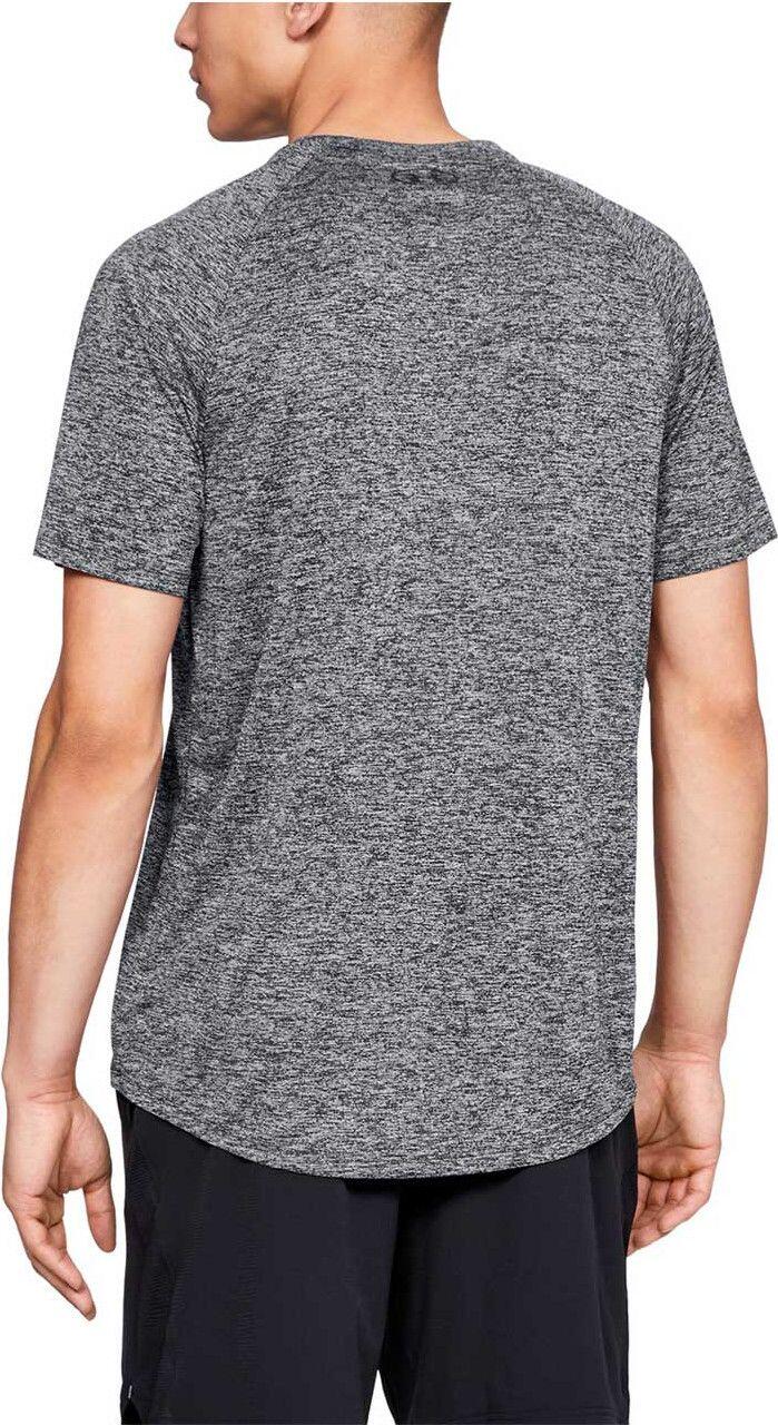Under Armour Tech 2.0 Mangas curtas Jersey Cinza Escuro 2/5