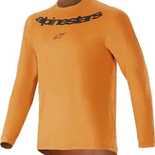 AlpineStars A-Dura Rocker Orange Youth Long-Sleeve Jersey