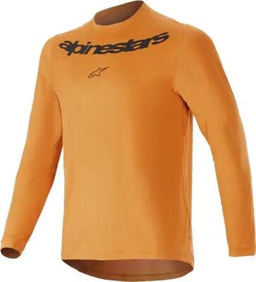 Alpinestars a-dura rocker orange youth long sleeve jersey