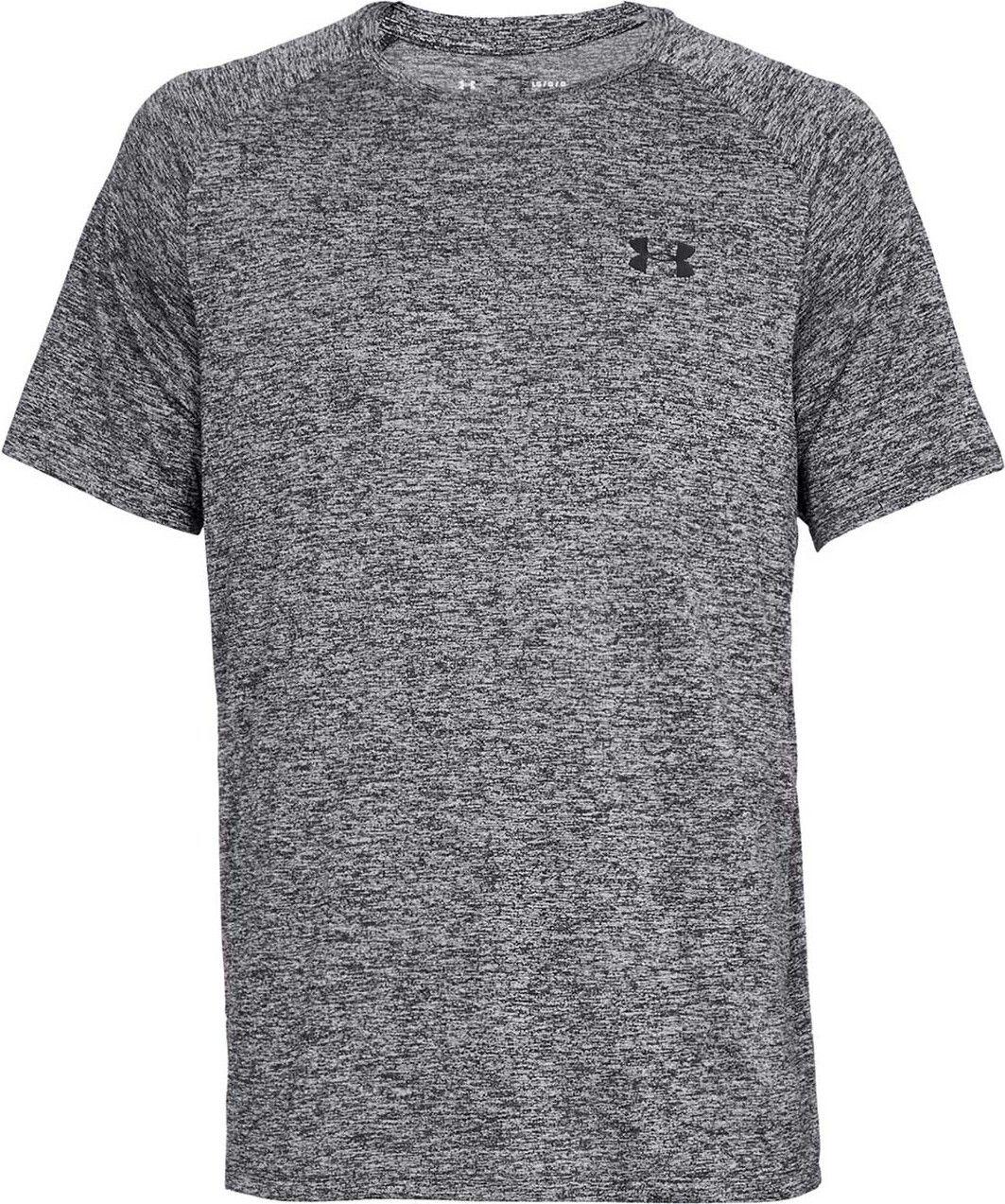Under Armour Tech 2.0 Mangas curtas Jersey Cinza Escuro 3/5