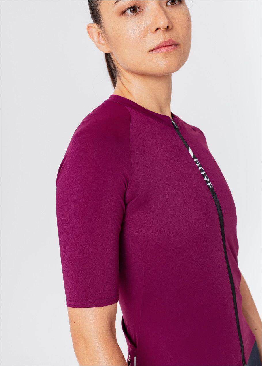 Maillot de manga corta Gore Wear Mujer Torrent Morado 6/7