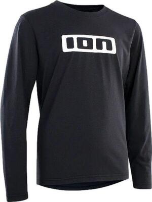 Maglia MTB a manica lunga ION Logo DR Nero