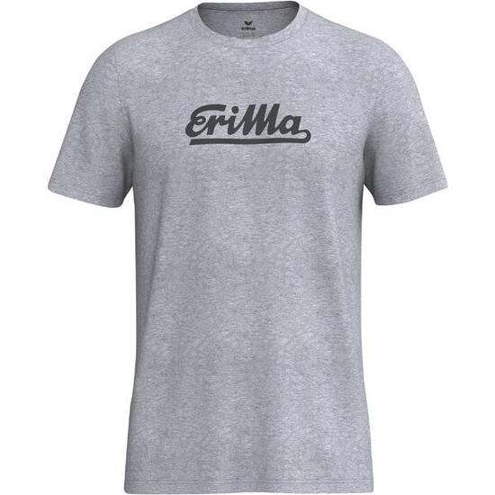 Erima Retro T-shirt Grijs Gemêleerd