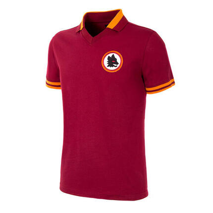 Herren - Retro Fußballtrikot - AS Rom 1978/79 - Rot