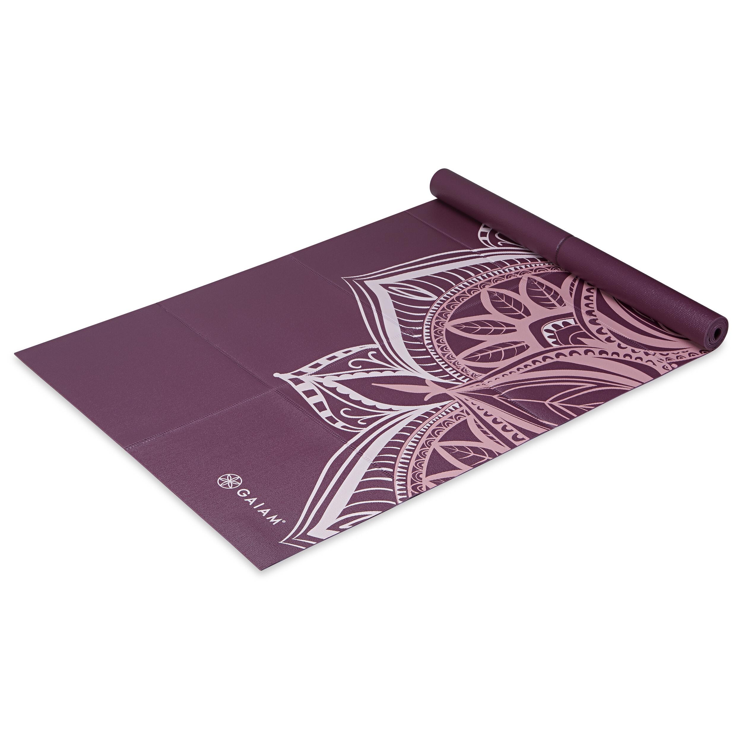 Opvouwbare Cranberry Point yogamat 2 mm 3/6