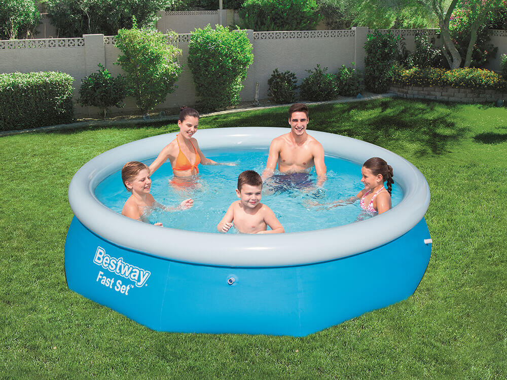 Bestway Fast Set Round Pool, Swimming Pool 2/6