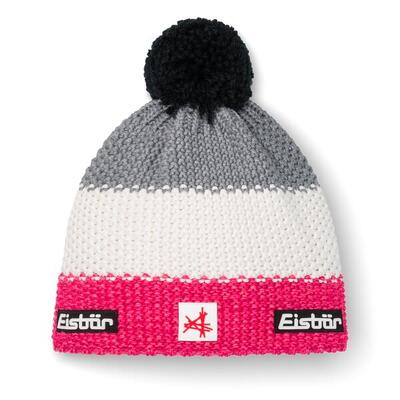 Berretto Star Ski Austria unisex invernale in pile con pompon