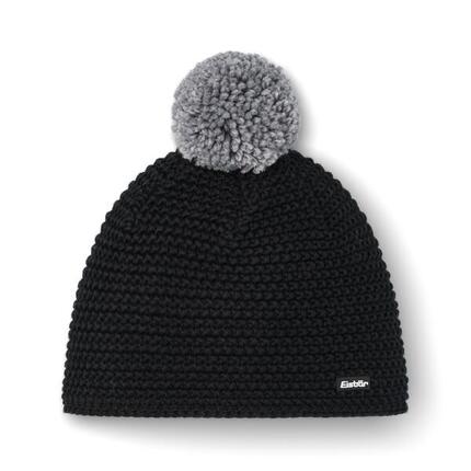 Bonnet Jamie à pompon femme homme bonnet d'hiver polaire chaud Merino