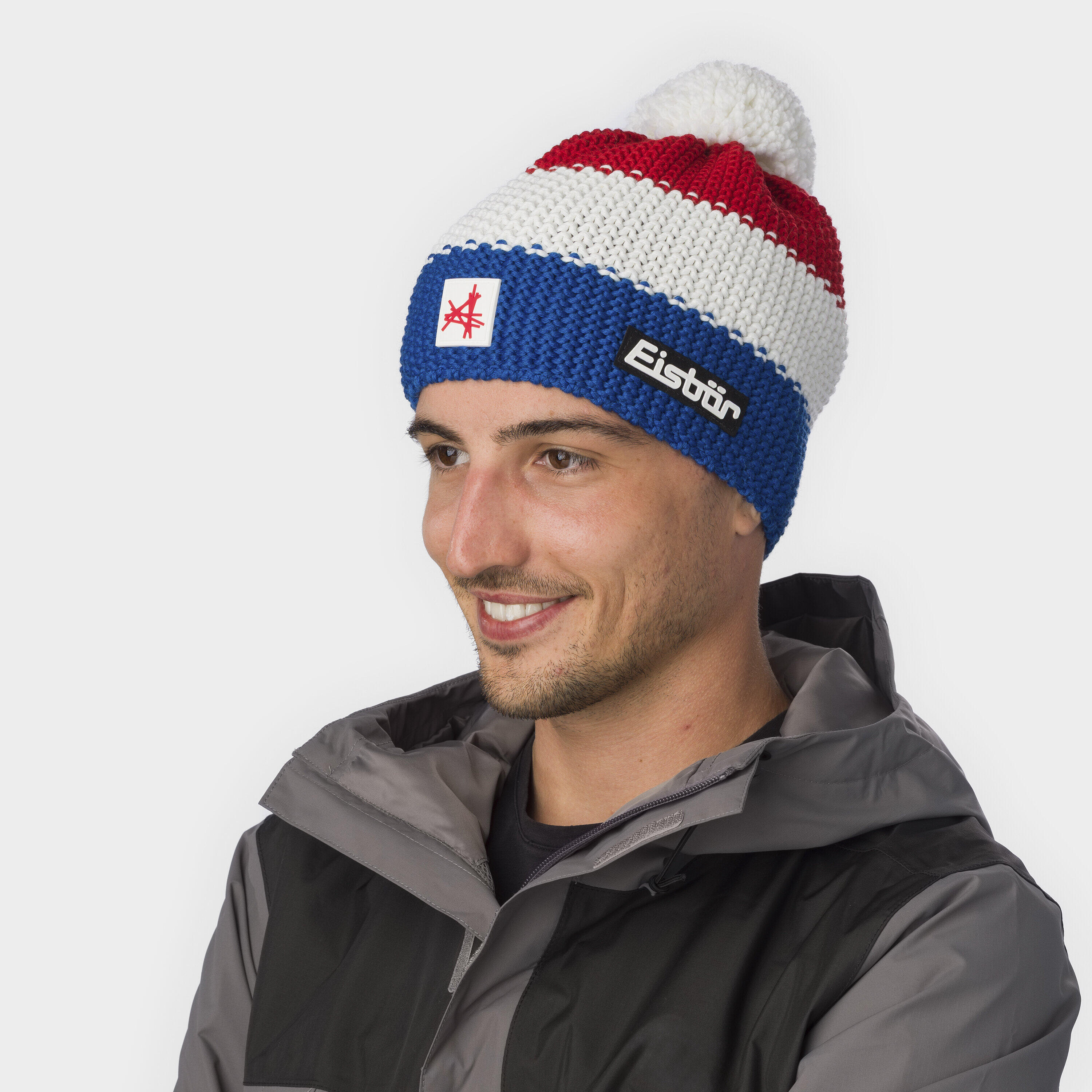 Bonnet Star Ski Austria à pompon, unisexe, en polaire pour l'hiver 2/4