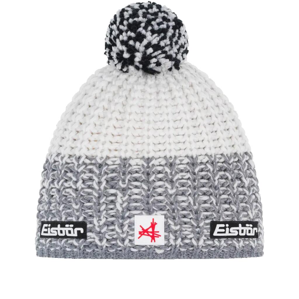 Eisbär REFOCUS POMPON SKI AUSTRIA Regular Fit Insulated Merino Wool Blend Beanie