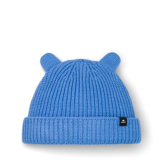 Cappello Leno berretto a maglia bambini beanie con risvolto morbido comodo