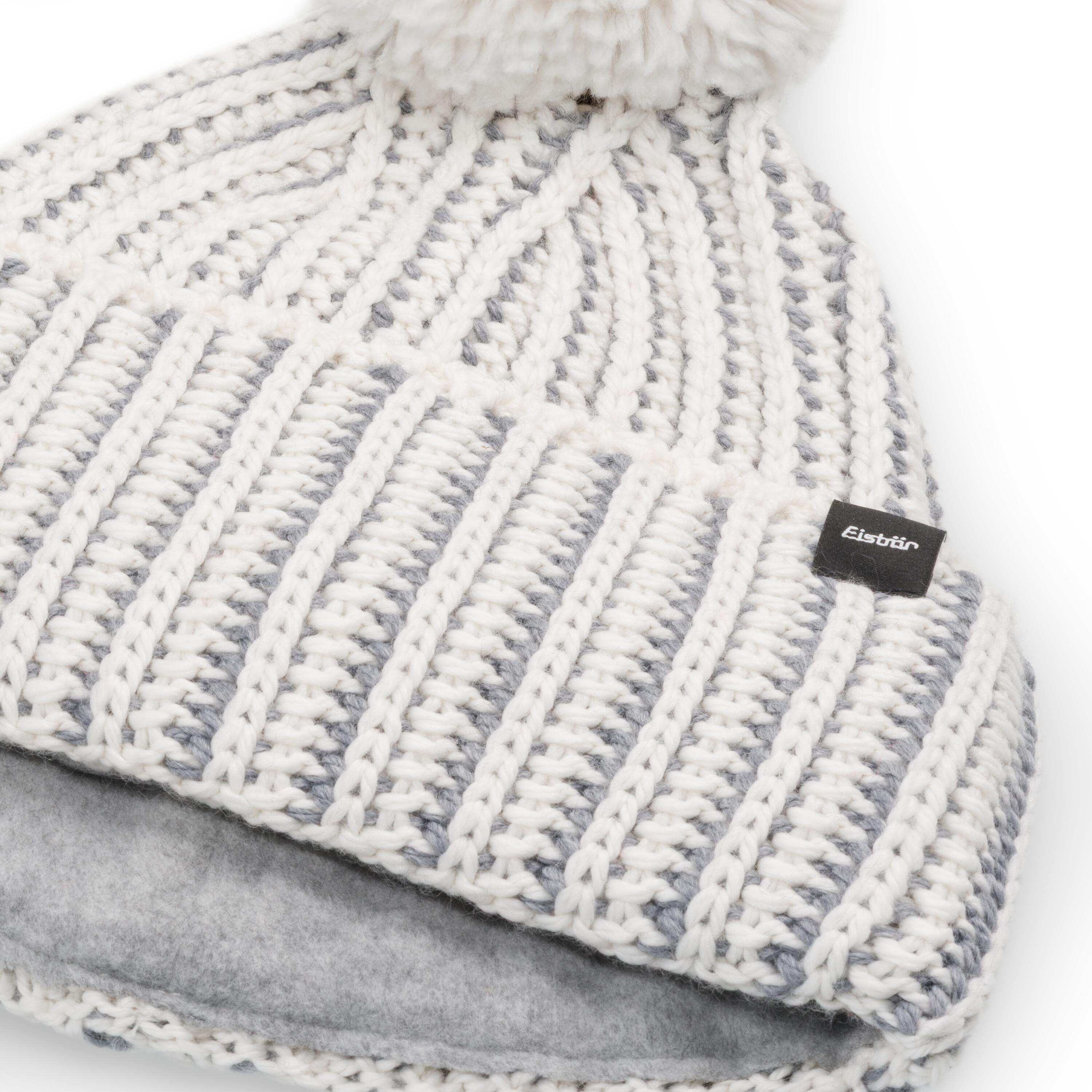 Mütze Ronda Bommelmütze Herren Damen Wintermütze Fleece Pompon warm Merino 2/3
