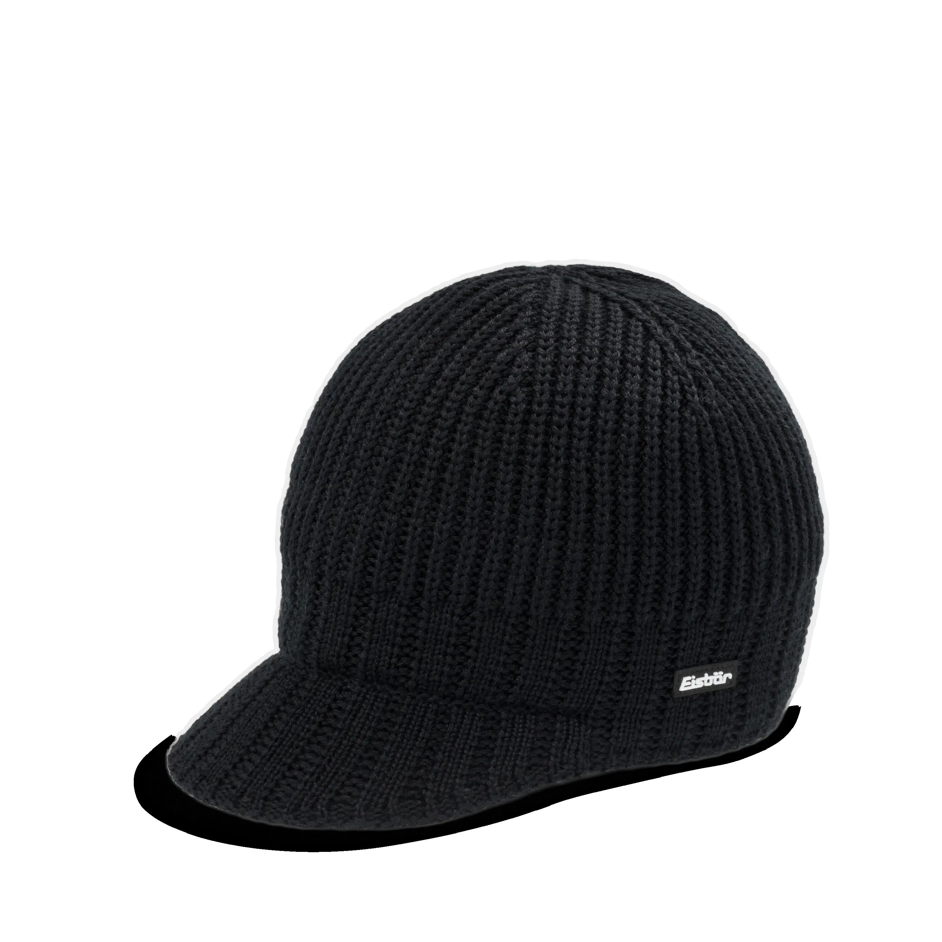 Herren Outdoor Strick-Cap atmungsaktiv, klimaregulierend, Paul 2.0 Cap Schwarz 3/3
