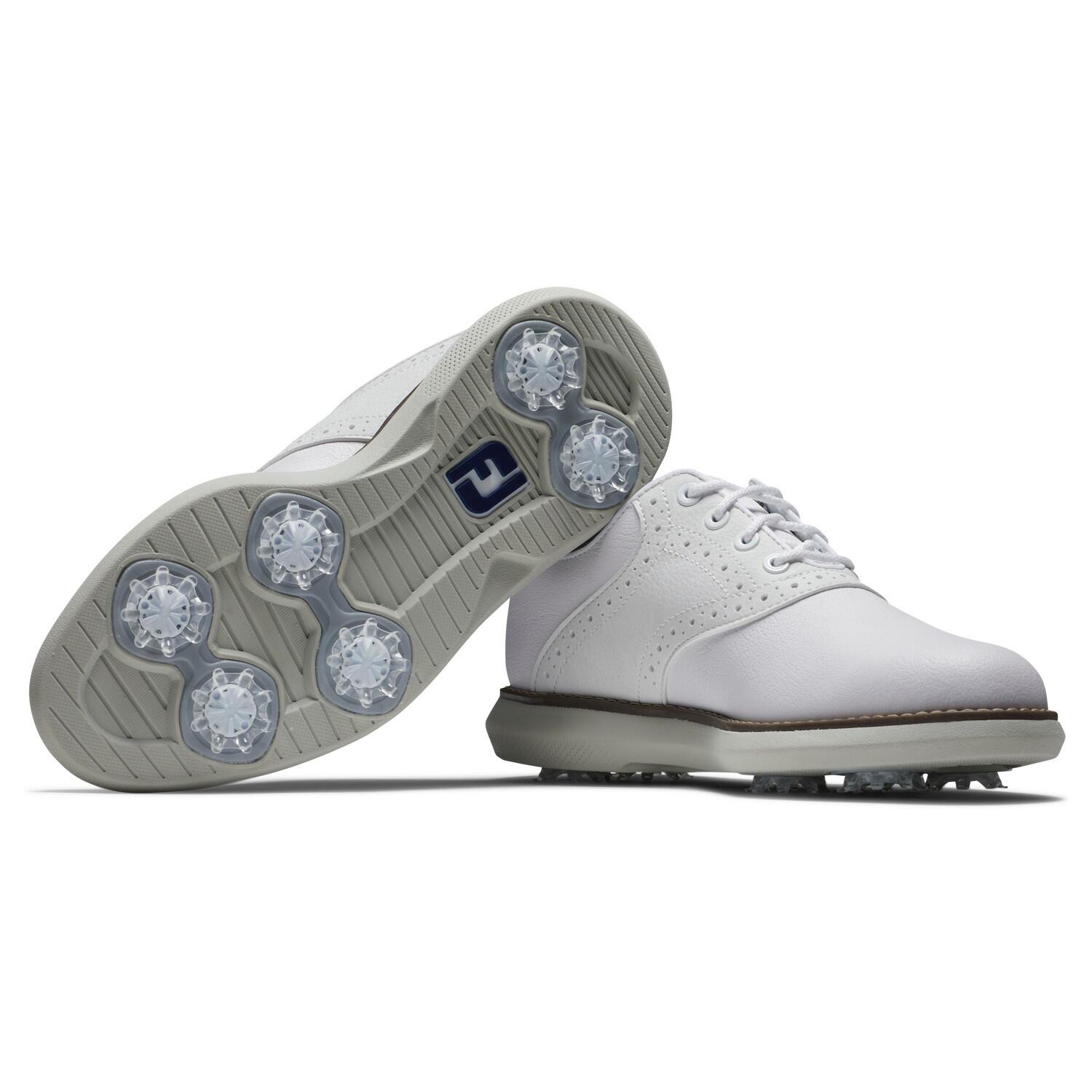 FOOTJOY TRADITIONS BLANC - CHAUSSURES JUNIOR 5/6