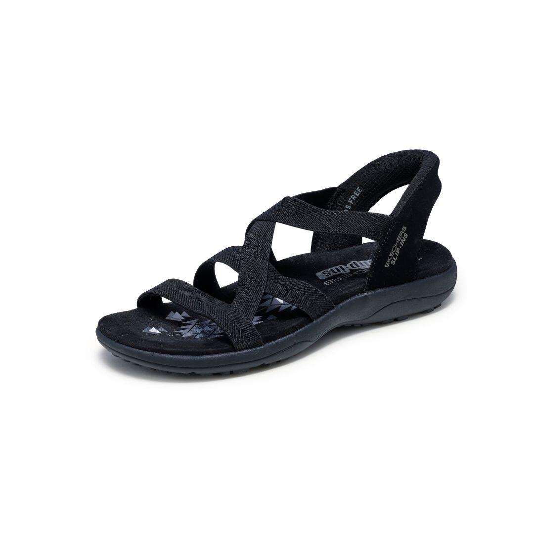 Sandalias mujer Skechers Slip-Ins Reggae Slim con tiras elásticas, calce fácil 3/5