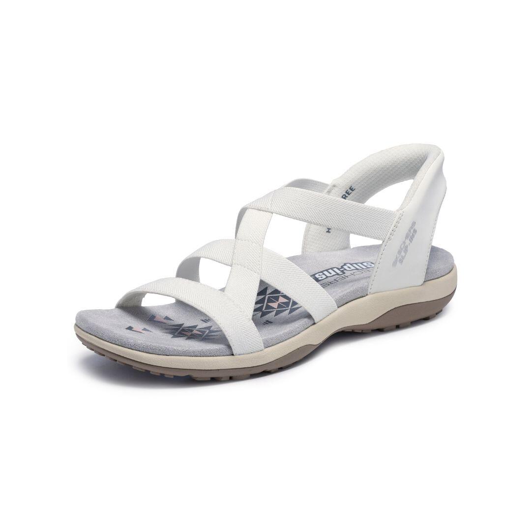 Sandalias mujer Skechers Slip-Ins Reggae Slim con tiras elásticas, calce fácil 3/5