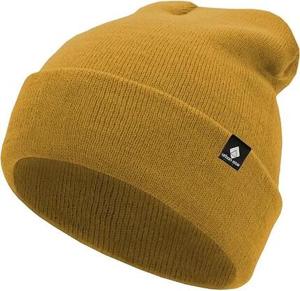 Kinder-Wintermütze Urban Ace Jr Cotton Cuff Beanie Mustard