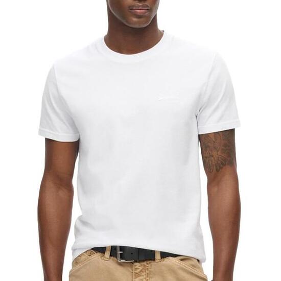T-shirt Blanc Homme Superdry Vintage LogoR6Ts