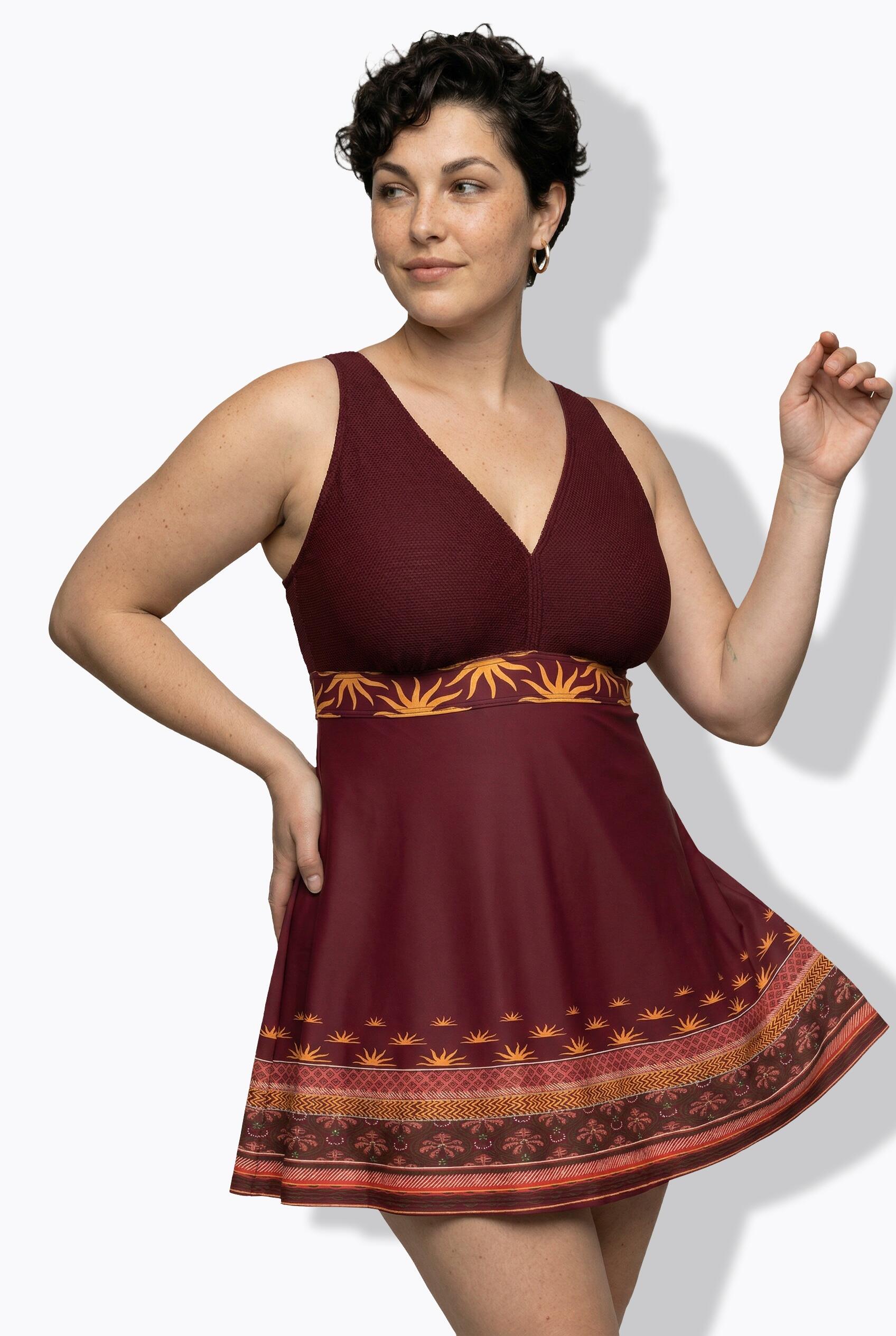 Femme Robe de bain à bonnets souples 5/7
