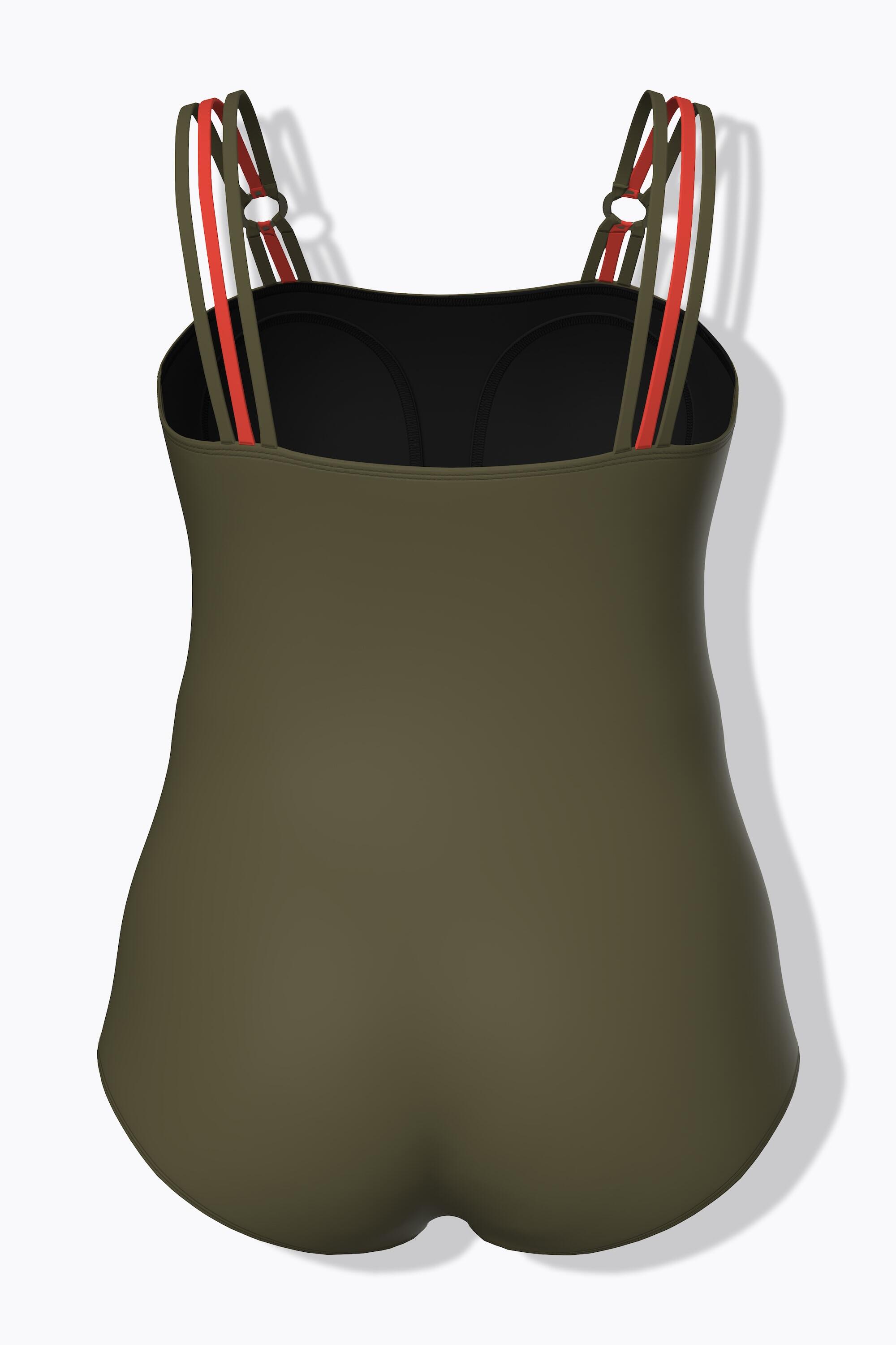 Femme Maillot de bain à bonnets souples motif bohème et matière recyclée 7/7