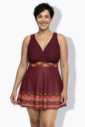 Femme Robe de bain à bonnets souples