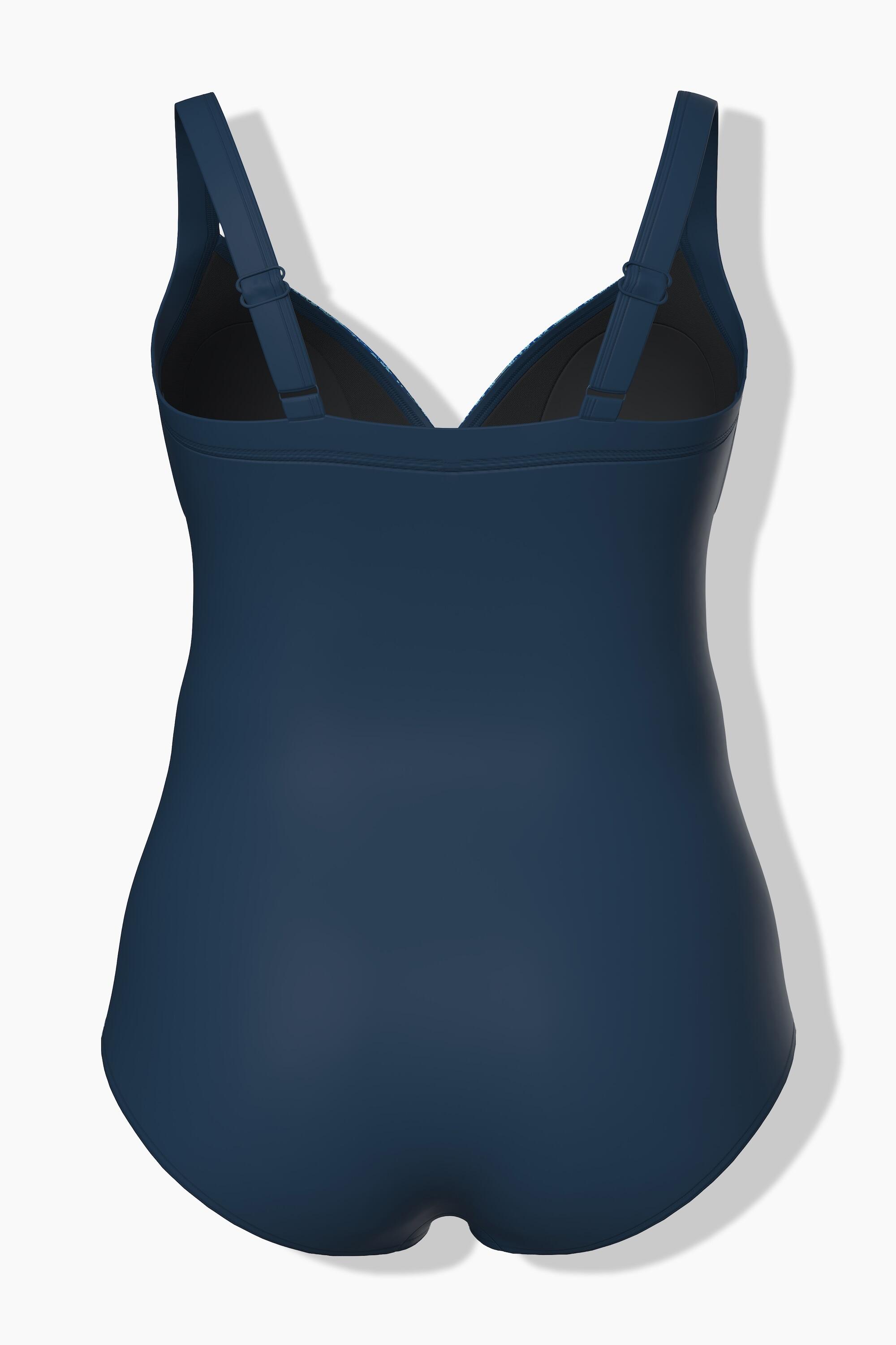 Femme Maillot de bain à bonnets souples bretelles ajustables motif mosaïque 7/7