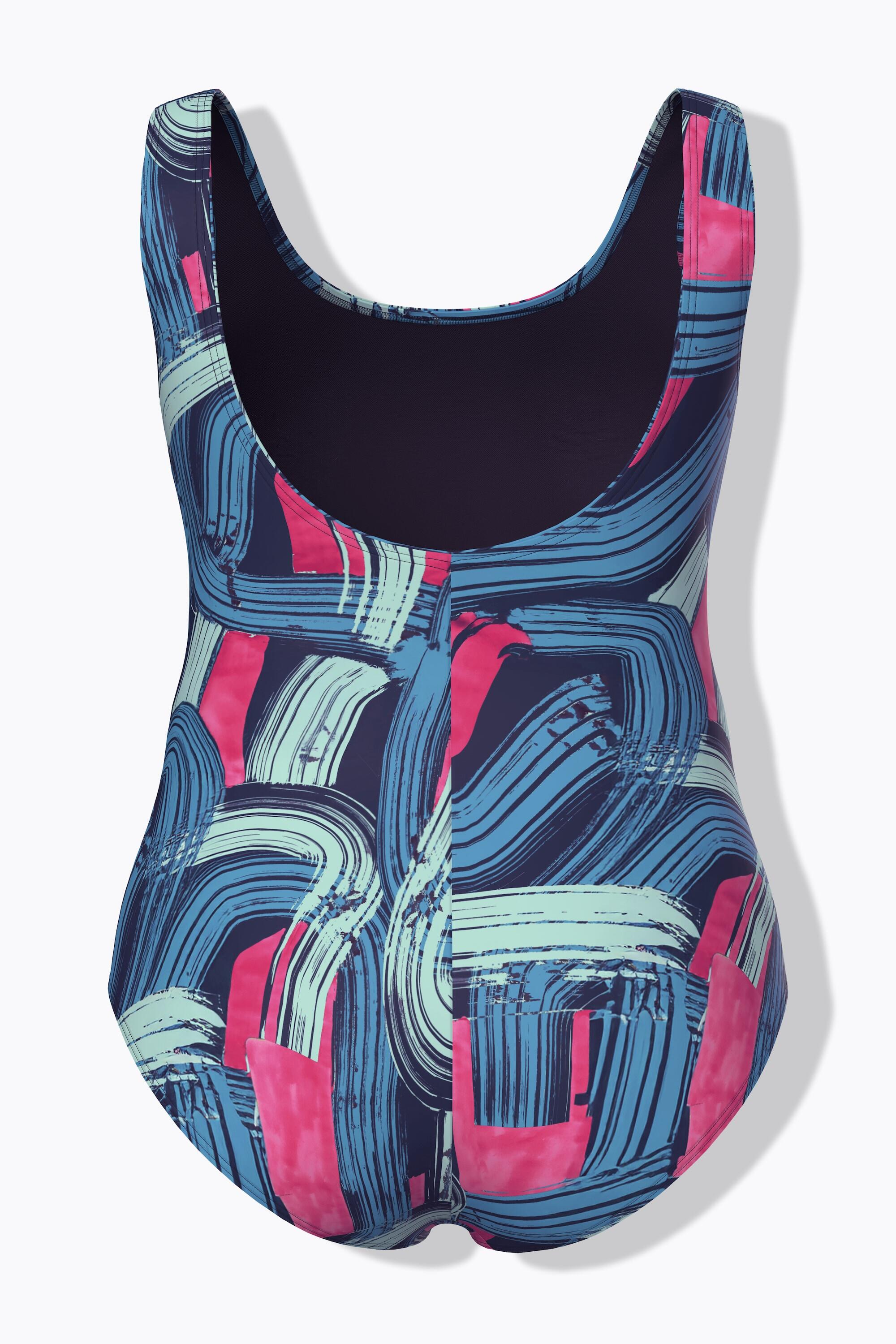 Femme Maillot de bain sans bonnets souples motif « coups de pinceau » 7/7