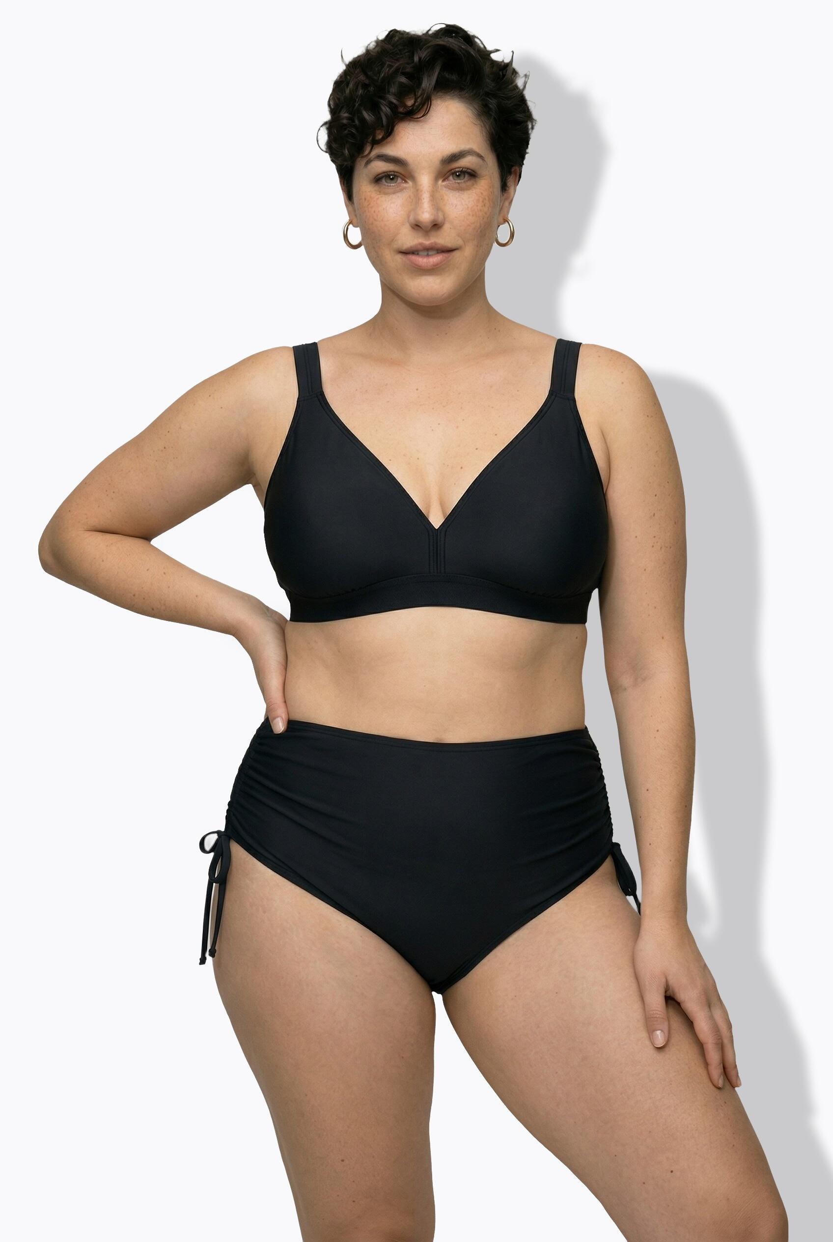 Femme Haut de bikini sans bonnets souples. Doublure intégrale. Matière recyclée 5/7