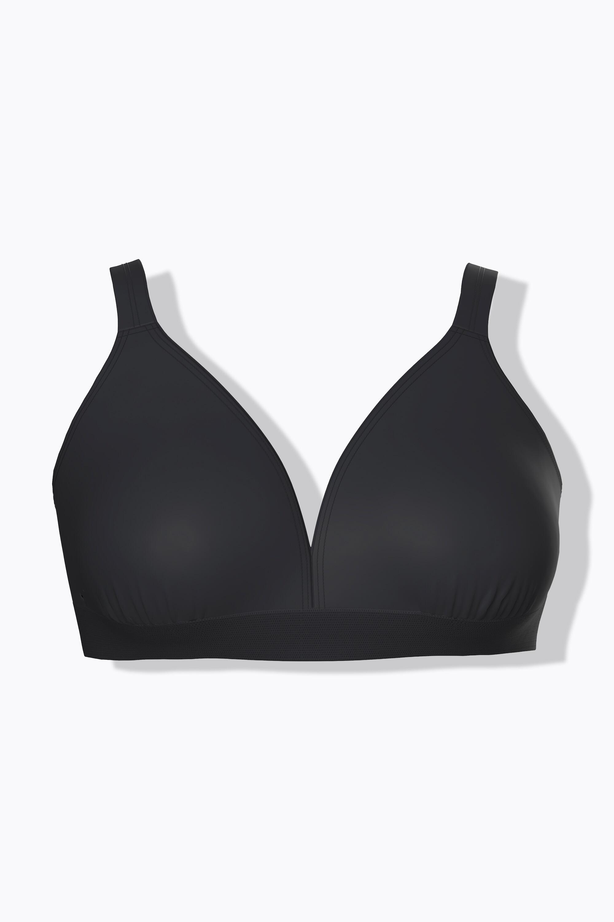 Femme Haut de bikini sans bonnets souples. Doublure intégrale. Matière recyclée 6/7