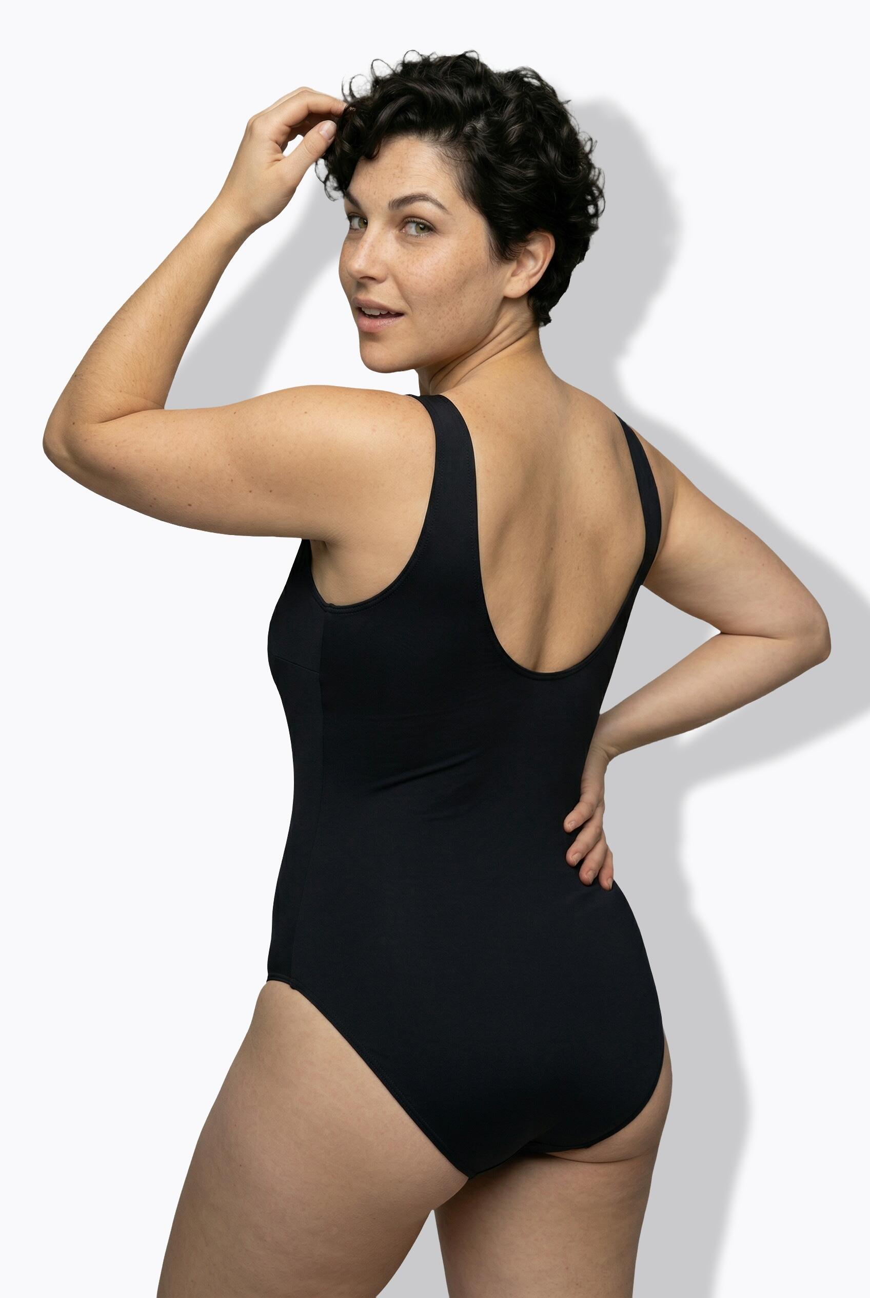 Femme Maillot de bain avec bonnets souples et bordures fantaisie 2/7