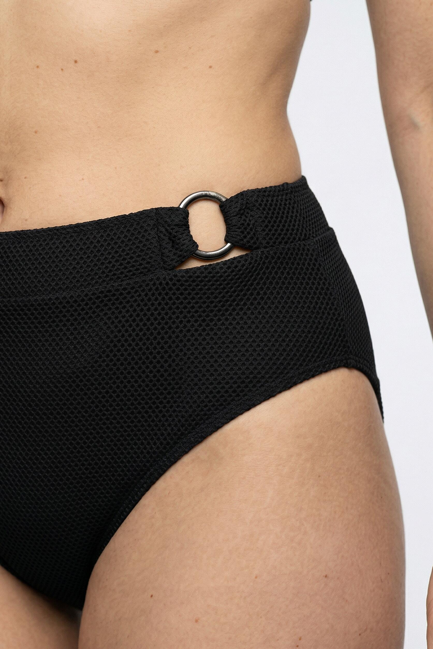 Femme Bikini sans bonnets souples bretelles ajustables matière recyclée 4/7