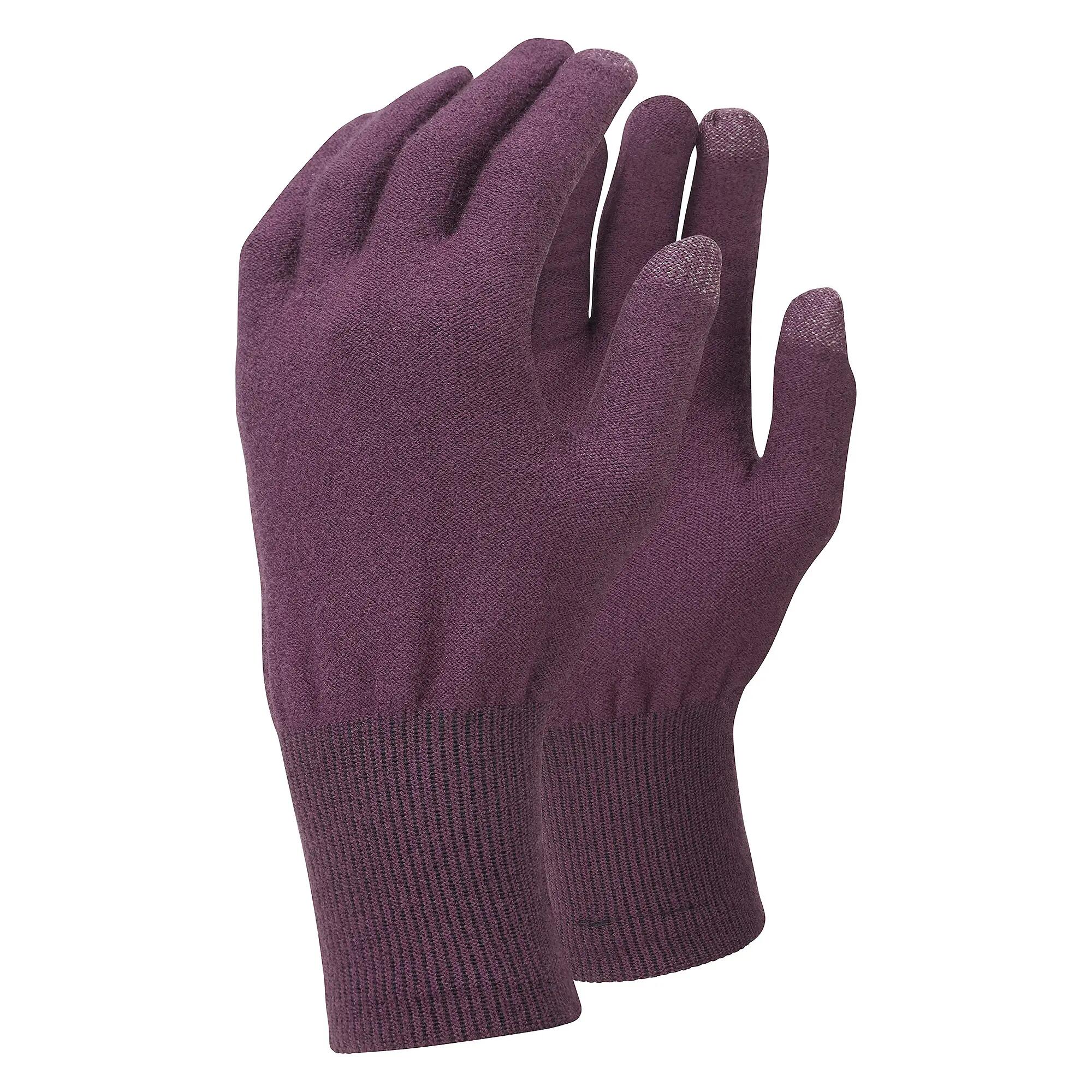 Mens Merino Touch Gloves Lightweight Warm Outdoor Hiking Quick-drying