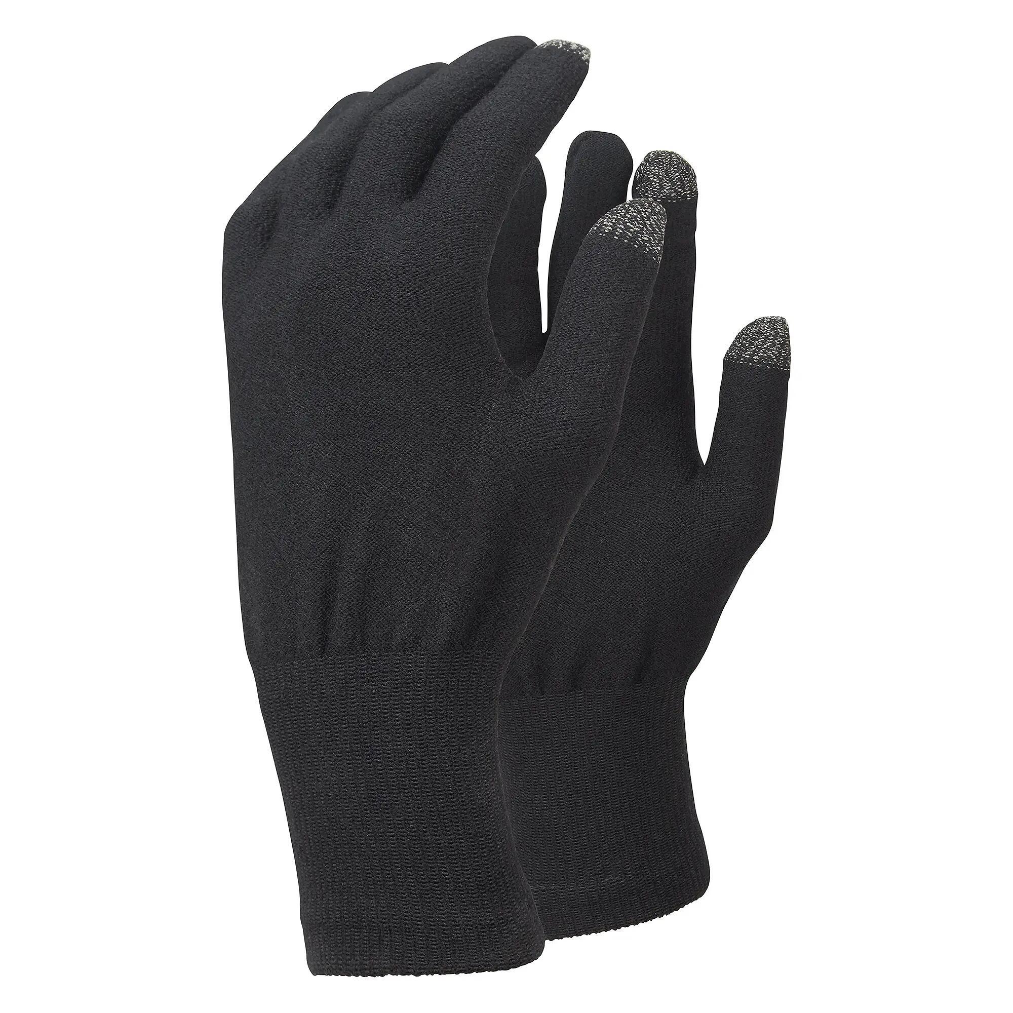 Mens Merino Touch Gloves Lightweight Warm Outdoor Hiking Quick-drying