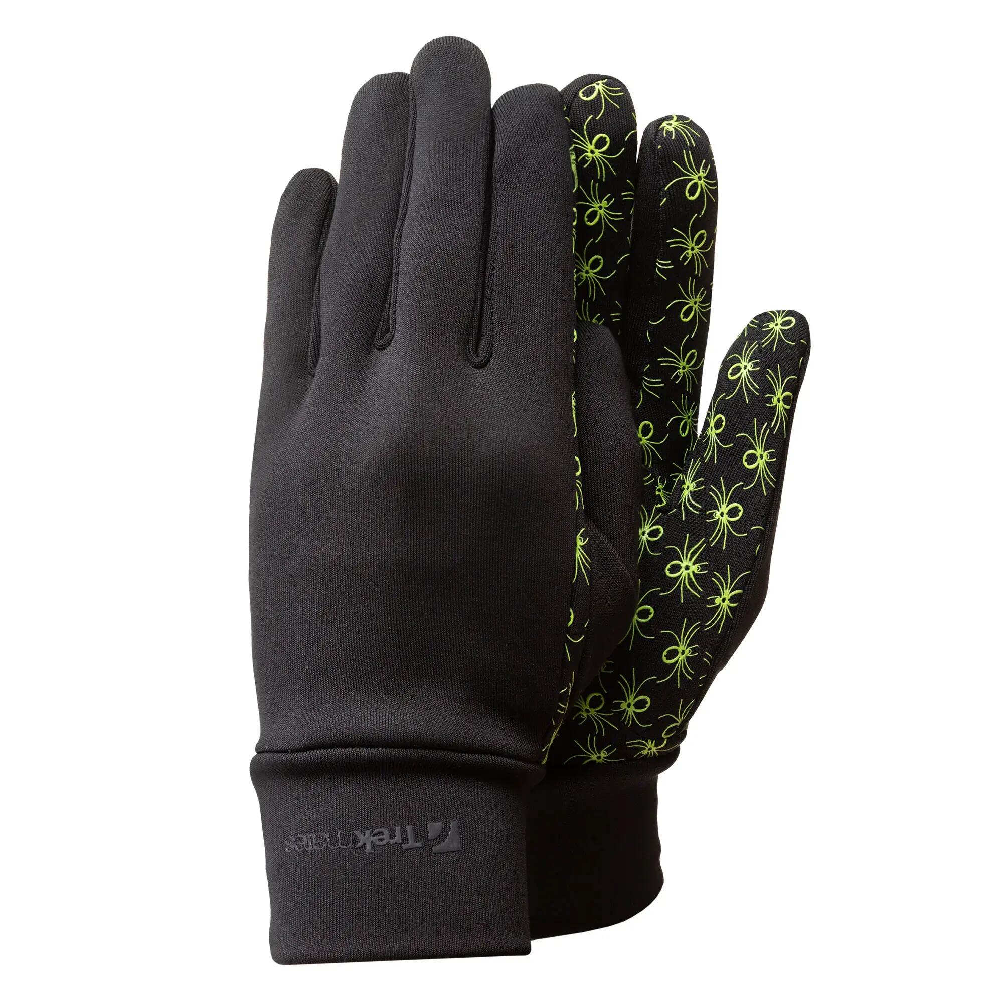 Kids Junior Stretch Grip Gloves Warm Outdoor Hiking Walking Boys Girls Gloves
