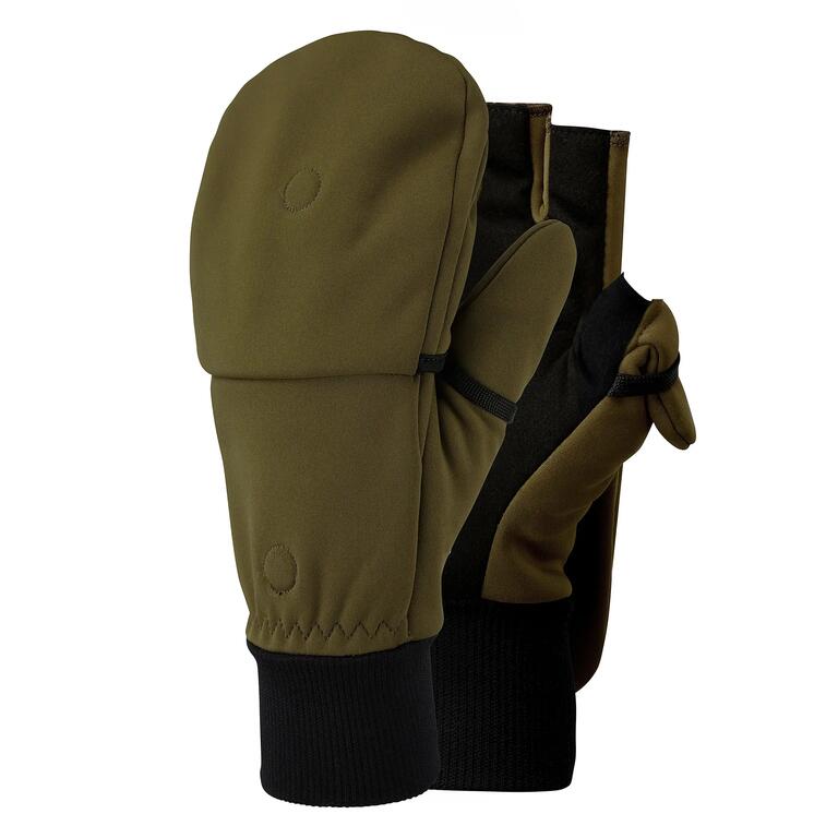 Men's Rigg convertible mittens in khaki