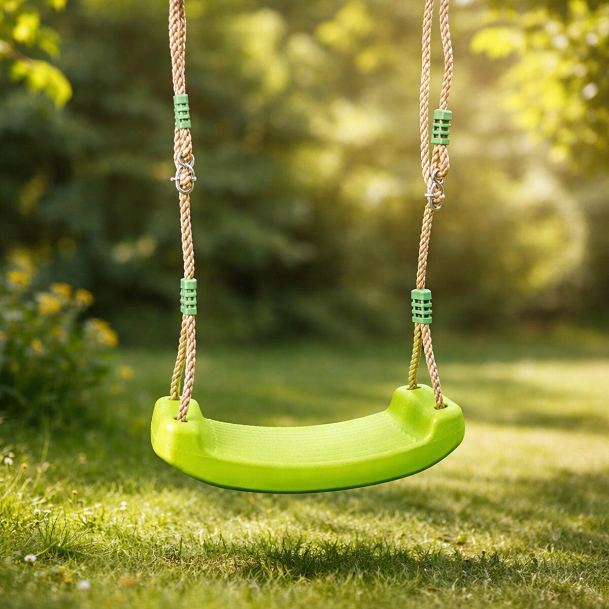 Balançoire plastique vert pour portique 2 m - 2,5 m Trigano 3/5