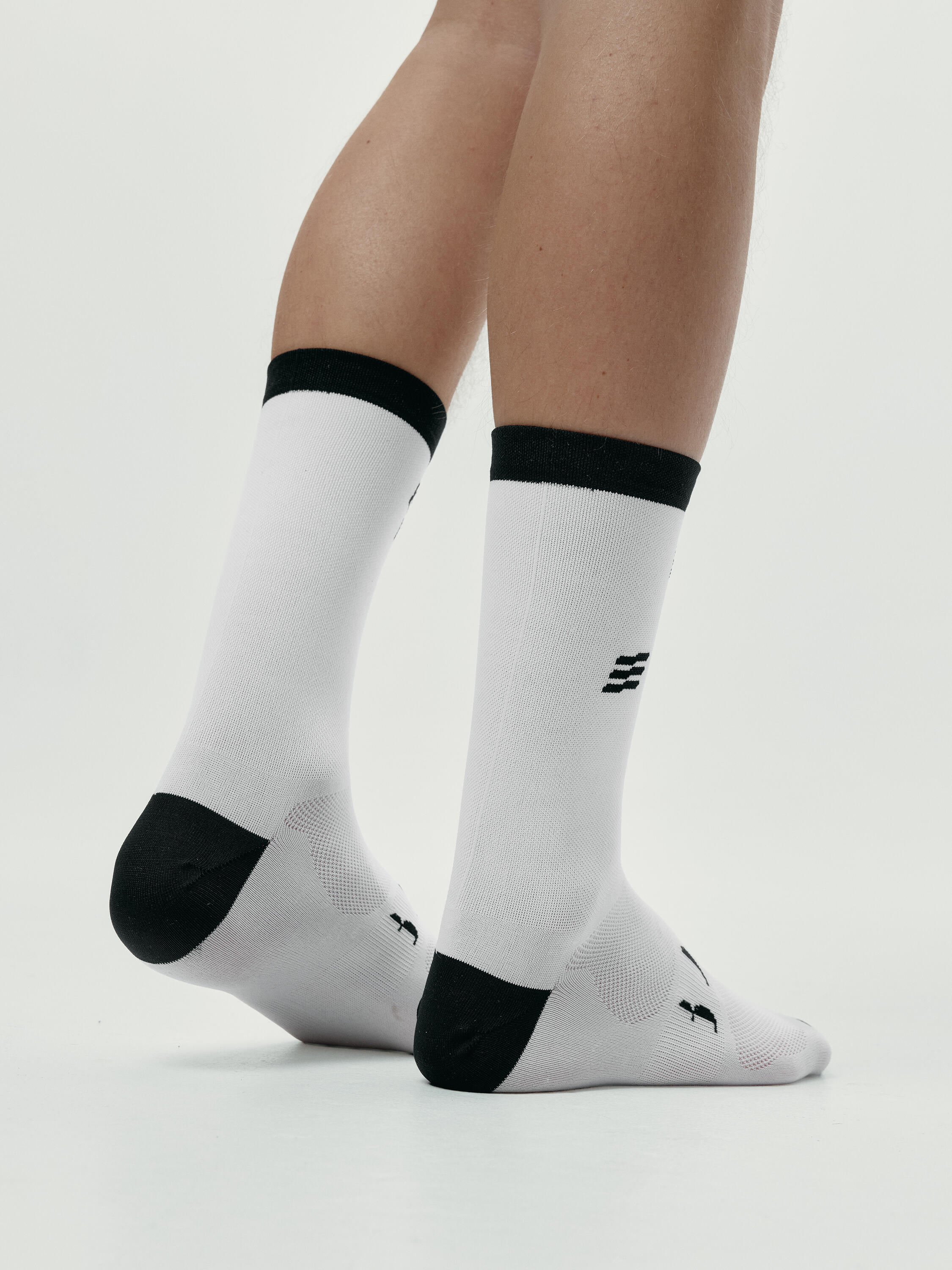Chaussettes de sport pour la course à pied unisexes mi-mollet SOCKS RUN 2/4