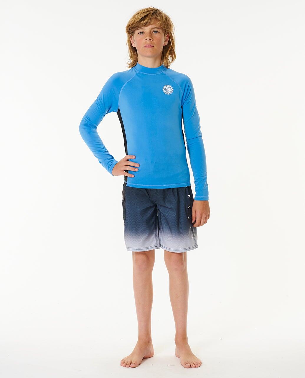 T-shirt anti-UV garçon Icons manches longues 4/5