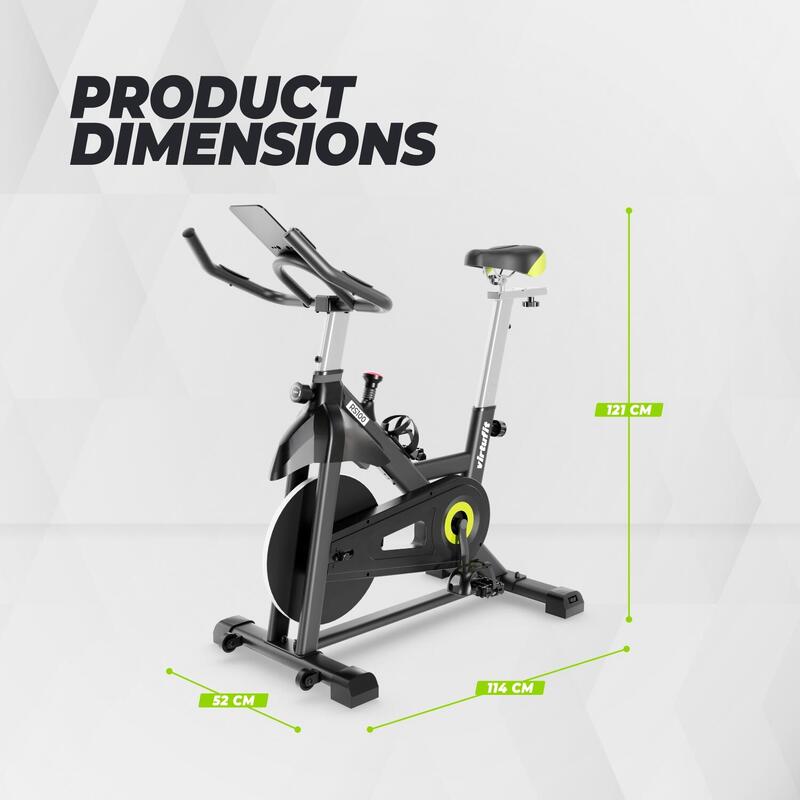 Bicicleta cycling VirtuFit RS100 - Indoor Cycle cu rezistenta magnetica